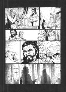 SHEID : Planche Originale 20 de She�d Le pi�ge de Mafate
