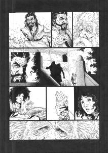 SHEID : Planche Originale 28 de She�d Le pi�ge de Mafate