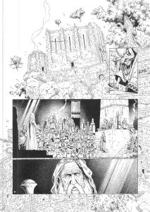 SHEID : Planche Originale 11  du tome 1 de She�d Le pi�ge de Mafate