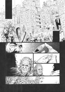 SHEID : Planche Originale 21 de She�d Le pi�ge de Mafate