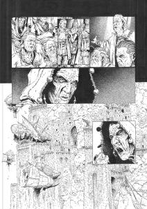 SHEID : Planche Originale 12 de She�d Le pi�ge de Mafate