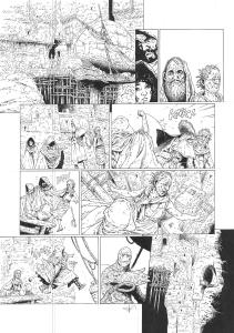 SHEID : Planche Originale 42 de She�d Le pi�ge de Mafate
