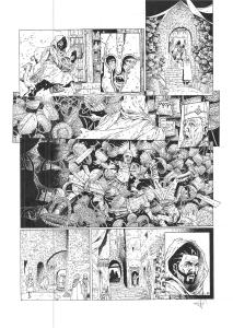SHEID : Planche Originale 40 de She�d Le pi�ge de Mafate