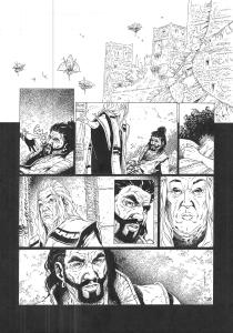 SHEID : Planche Originale 35 de She�d Le pi�ge de Mafate