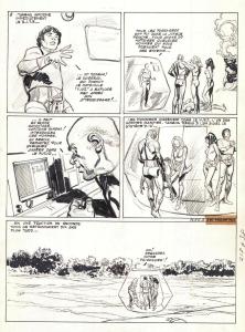 ARTHUR LE FANTOME : Planche originale 38 de LES PIONNIERS DE L'ESPERANCE 