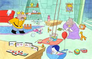 BABAR : Illustration de la s�rie BABAR - Le Palais de Ratax�s