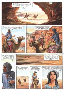 ELLA MAHE : Planche originale 4 de ELLA MAHE du tome 4 par Jean-Fran�ois CHARLES