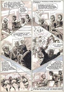 NOVOPOLIS : Planche originale 16 de NOVOPOLIS par PELLOS