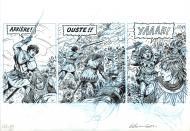 VASCO : Strip original B de la planche 7 de VASCO Tome 26 par ROUSSEAU