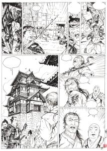 SAMURAI : Planche originale 29 de SAMURAI du tome 4 par GENET