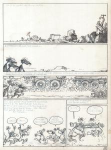 RAT'S : PLANCHE ORIGINALE N�1 TOME 2 de RAT'S Quand pousse le bitume