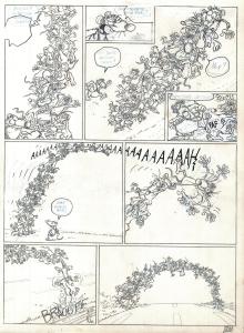 RAT'S : PLANCHE ORIGINALE 23 TOME 1 de RAT'S  En partance pour nulle part