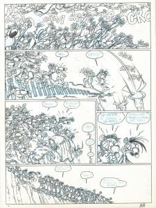 RAT'S : PLANCHE ORIGINALE 45 TOME 2 de RAT'S Quand pousse le bitume