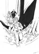 HELL SCHOOL : Couverture originale de HELL SCHOOL tome 3 Insoumis par Benoit Ers