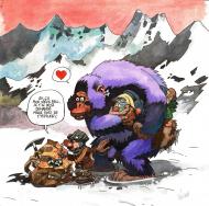 BOB MARONE : BOB MARONE  - Illustration originale par Yoann