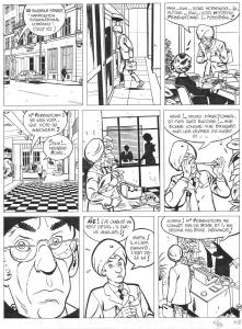 J�R�ME K. J�R�ME BLOCHE : Planche originale 25 du tome 5 de JEROME K. JEROME BLOCHE - Le jeu de trois -