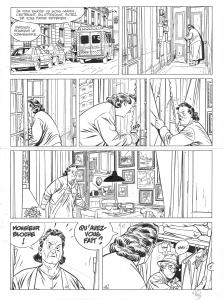 J�R�ME K. J�R�ME BLOCHE : Planche originale 6 du tome 15 de JEROME K. JEROME BLOCHE - La comtesse -