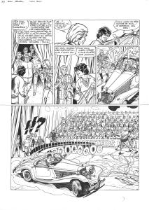 ALAIN CHEVALLIER : Planche originale  34 Alain Chevallier tome 16 Come back