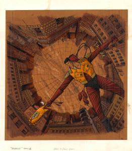 AKARUS : Couverture originale d'Akarus Tome 1 par Fr�d�ric Pontarolo