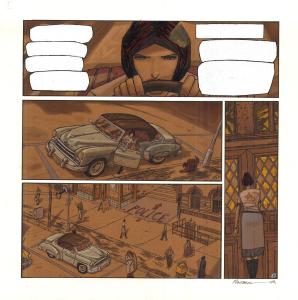 AKARUS : Planche Originale 36 d'Akarus Tome 1 par Fr�d�ric Pontarolo 