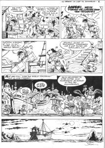 ALI BEBER : Planche originale 7 d'Ali Beber Tome 2 - La cl� du bonheur par BEDU