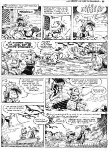 ALI BEBER : Planche originale 8 d'Ali Beber Tome 2 - La cl� du bonheur par BEDU
