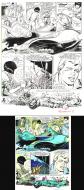 ALVINA : Planche originale 6 de l'�pisode  - Le monde sans soleil - de la s�rie Alvina par Christian GATY