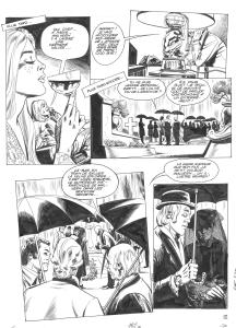 AMICALEMENT VOTRE : Planche originale 6 AMICALEMENT VOTRE histoire courte - Cigarette au cyanure -