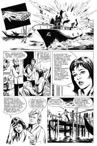 AMICALEMENT VOTRE : Planche originale 11 AMICALEMENT VOTRE histoire courte - La Nuit de Venise - Pif 353