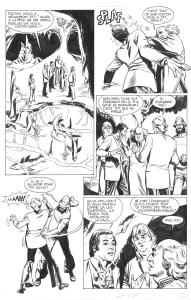 AMICALEMENT VOTRE : Planche originale 7 AMICALEMENT VOTRE histoire courte - Gare aux requins -