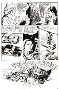AMICALEMENT VOTRE : Planche originale 6 - AMICALEMENT VOTRE histoire courte - Le jour du coelacanthe -  Pif 407