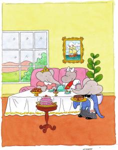 BABAR : Couverture originale DVD VHS de Babar