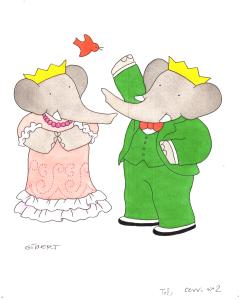 BABAR : Couverture originale numero 2 de BABAR