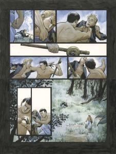 LAOWAI : Planche originale 11 de LAOWAI Tome 3. La chute du Palais d'�t� par Xavier BESSE