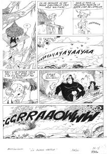 BOULOULOUM ET GUILIGUILI : Planche originale 1 Boulouloum et Guiliguili La sourde oreille