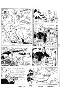 BOULOULOUM ET GUILIGUILI : Planche originale 3 Boulouloum et Guiliguili Episode 3