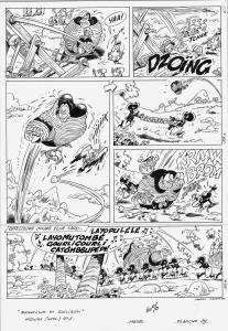 BOULOULOUM ET GUILIGUILI : Planche originale 39 Boulouloum et Guiliguili Histoire N3
