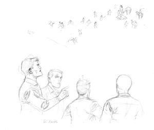 BUCK DANNY : Crayonn� originale de BUCK DANNY