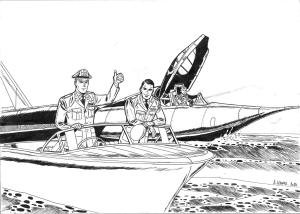 BUCK DANNY : 4eme de couverture originale de BUCK DANNY (classic) tome 7 - Sea Dart -