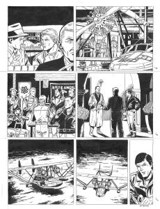 BUCK DANNY : Planche originale 40 BUCK DANNY (classic) tome 12 - Atomic City -