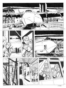 BUCK DANNY : Planche originale 31 BUCK DANNY (classic) tome 12 - Atomic City -