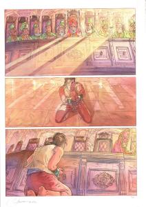 CELLE QUI FIT LE BONHEUR DES INSECTES : Planche originale 58 de Celle qui fit le bonheur des insectes par Paul SALOMONE