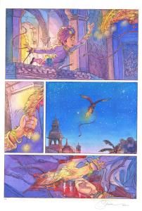 CELLE QUI FIT LE BONHEUR DES INSECTES : Planche originale 18 de Celle qui fit le bonheur des insectes par Paul SALOMONE