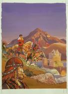 VASCO : Couverture originale de VASCO tome 21 Le Clan Mac Douglas Couleur directe
