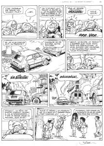 CLIFTON : Planche originale 26 de Clifton Tome 16 - Le baiser du cobra par BEDU