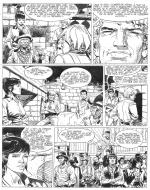 COMANCHE : Planche originale 16 COMANCHE Le carnaval Sauvage