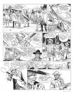 COMANCHE : Planche originale 24 COMANCHE Le carnaval Sauvage