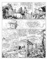 COMANCHE : Planche originale 10 COMANCHE Les Cavaliers du Rio perdu