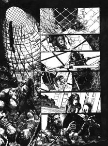 CONAN : Planche originale 20 - CONAN LE CIMMERIEN - L'Heure du Dragon ( T.12 )