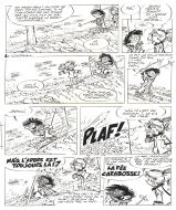 CORINNE ET JEANNOT : CORINNE ET JEANNOT, Planche originale 16 de Et l'agent Bodart